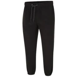 Bigdude Polar Fleece Joggers Black