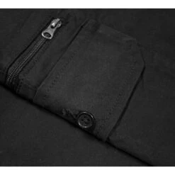 Bigdude Multi Pocket Cargo Trousers Black -Bigdude 6c16872f img 7328