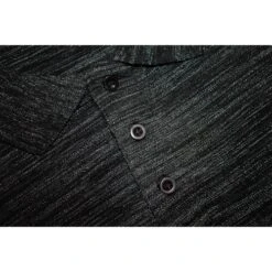 Bigdude Vintage Inkjet Marl Polo Shirt Black -Bigdude 6c4643ea bd23p10 01 black 1