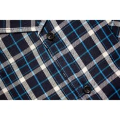 Bigdude Woven Checked Pyjama Set Navy/Blue -Bigdude 71dc86db bd23pj06 07 navyblue 2