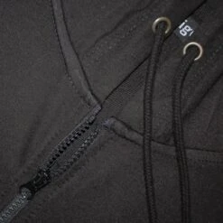 Bigdude Loop Back Sleeveless Hoody Black -Bigdude 71e165f1 img 8055