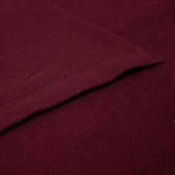 Bigdude Knitted Waffle Dressing Gown Burgundy -Bigdude 7615b14e img 8191 2