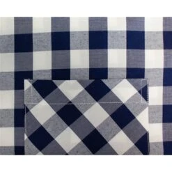 Bigdude Gingham Long Sleeve Shirt Navy -Bigdude 7726daa5 img 8816