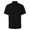 Bigdude Button Down Oxford Short Sleeve Shirt Black -Bigdude 7c0bf041 bd23ss05 01 black 1