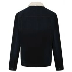 Bigdude Denim Jacket With Sherpa Collar Black Wash -Bigdude 7cbf9a04 bd23jck08 01 2