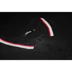 Bigdude Contrast Pique Polo Shirt Black -Bigdude 7d8f594f img 1747