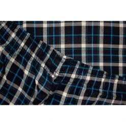 Bigdude Woven Checked Pyjama Set Navy/Blue -Bigdude 817e42aa bd23pj06 07 navyblue 4