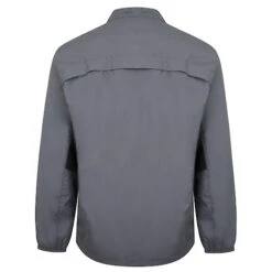 Bigdude Lightweight Contrast Panel Showerproof Jacket Charcoal -Bigdude 869bb60f bd20jck01 charcoal 3