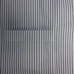 Bigdude Striped Short Sleeve Shirt Blue/White -Bigdude 884adff3 img 8785