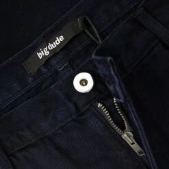 Bigdude Non Stretch Coloured Denim Jeans Navy Dye -Bigdude 884d18af img 8401