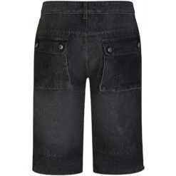 Bigdude Cargo Denim Shorts Black 14 Bigdude Cargo Denim Shorts Black -Bigdude 885c0053 bd21sh07 03 3