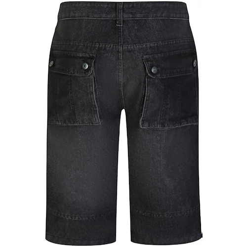 Bigdude Cargo Denim Shorts Black 6 Bigdude Cargo Denim Shorts Black - Image 4