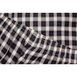 Bigdude Woven Checked Pyjama Set Navy/White -Bigdude 8bddfae3 bd23pj06 02 navywhite 3
