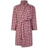 Bigdude Lightweight Dressing Gown Red/White -Bigdude 8cfefd69 bd22br03 22 red 1