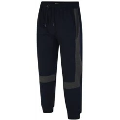 Bigdude Colour Block Joggers Navy