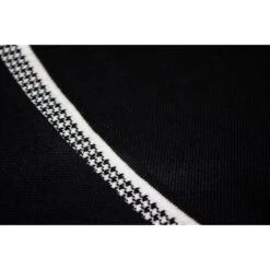 Bigdude Hounds Tooth Pique Polo Black -Bigdude 8f0565f4 img 1239