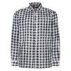 Bigdude Long Sleeve Check Shirt Black -Bigdude 97035eee bd23ls20 05 1201
