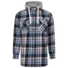 Bigdude Hooded Check Flannel Shirt Navy -Bigdude 990629d1 bd23ls03 04 1.jpg20edited