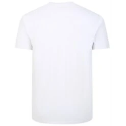 Bigdude Twin Pack Abstract Print T-Shirts Black/White -Bigdude 9bf90c33 twinpackteeabstract white 2