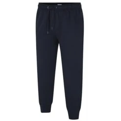 Bigdude Basic Cuffed Joggers Twin Pack Black/Navy -Bigdude 9dc3ee5c bd23j10 navy side