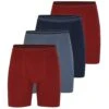 Bigdude 4 Pack Grandad Boxer Shorts Mixed -Bigdude 9f608a34 bd23uw0320mixed