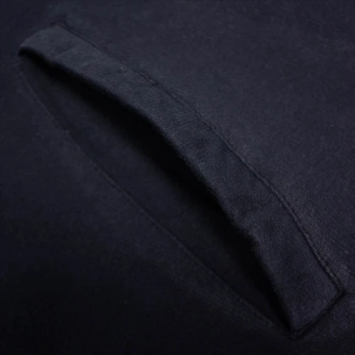 Bigdude Zip Thru Baseball Jacket Navy 9 Bigdude Zip Thru Baseball Jacket Navy - Image 7