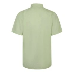 Bigdude Short Sleeve Milton Linen Summer Shirt Lime Green -Bigdude a09449a7 bdt83ss01 05 limegreen 2