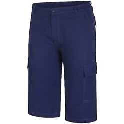 Bigdude Cropped Cargo Trousers Navy -Bigdude a3ab041f bd23tr01 02 2 720