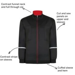 Bigdude Contrast Tricot Hooded Tracksuit Black 13 Bigdude Contrast Tricot Hooded Tracksuit Black -Bigdude a67a79c7 034