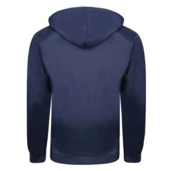Bigdude Tricot Zip Up Hoody With Stripe Navy -Bigdude aa5651b2 bd21h01 02 navy 2