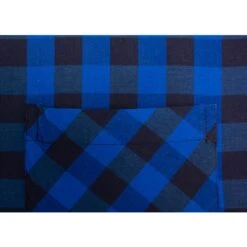 Bigdude Gingham Long Sleeve Shirt Blue -Bigdude aae05124 img 8822