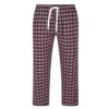 Bigdude Flannel Checked Pyjama Pants Navy/Red -Bigdude aba1e06e bd22pj04 02 red 1