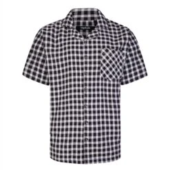 Bigdude Woven Checked Pyjama Set Navy/White -Bigdude abf9648e bd23pj06 02 top 1