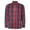 Bigdude Long Sleeve Check Shirt Red -Bigdude ac289496 bd23ls20 08 1201