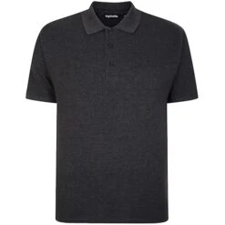 Bigdude Plain Polo Shirt- Charcoal 18 Bigdude Plain Polo Shirt- Charcoal -Bigdude ac7b7d7b plaingreypolo 1