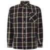 Bigdude Long Sleeve Check Flannel Shirt Navy -Bigdude b1c907f4 bd23ls04 05 1