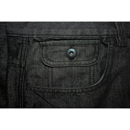 Bigdude Cargo Denim Shorts Black 10 Bigdude Cargo Denim Shorts Black - Image 8