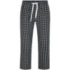 Bigdude Woven Checked Pyjama Pants Black/White -Bigdude b2d5862d bd23pj05 01 1