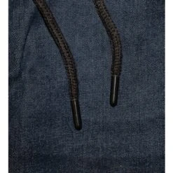 Bigdude Jersey Waistband Denim Shorts Dark Wash -Bigdude b2fa5659 img 7754