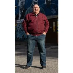 Bigdude Harrington Jacket Burgundy -Bigdude b5044a62 dsc07203