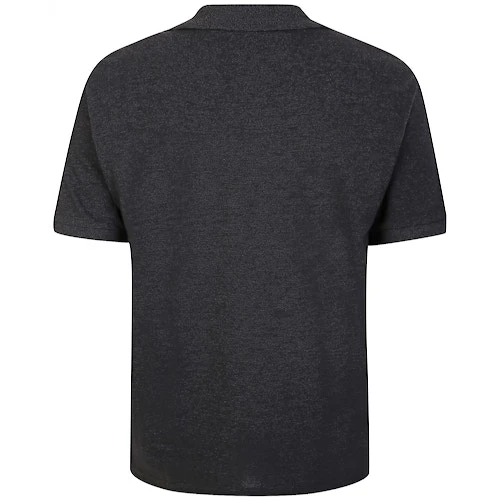 Bigdude Plain Polo Shirt- Charcoal 11 Bigdude Plain Polo Shirt- Charcoal - Image 9