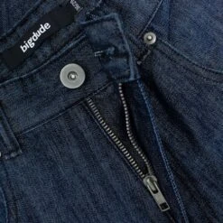 Bigdude Non-Stretch Straight Fit Jeans Raw Wash -Bigdude b988df12 bd23js0820blue202