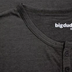 Bigdude Grandad T-Shirt Charcoal -Bigdude baf78049 img 7967