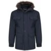 Bigdude Multi Pocket Parka Navy