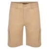 Bigdude Elasticated Waist Cargo Shorts Sand -Bigdude bd19sh02 11 1