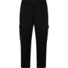 Bigdude Elasticated Waist Cargo Trousers Black -Bigdude bd19tr01 01 black 1