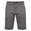 Bigdude Stretch Chino Shorts Grey