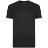 Bigdude Plain V-Neck T-Shirt Charcoal Marl -Bigdude bd21t513 07 grey 1 1