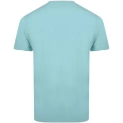 Bigdude Plain V-Neck T-Shirt Turquoise -Bigdude bd21ts13 06 green 2 1