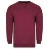 Bigdude Signature Jumper Burgundy -Bigdude bdt20jmp02 10 burgundy 1